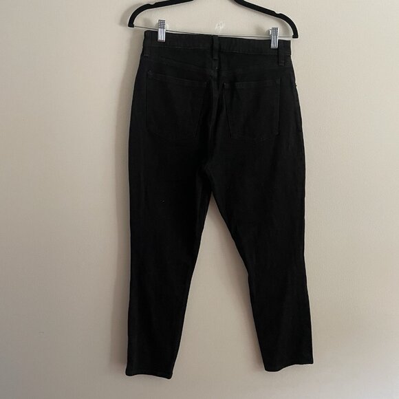 Abercrombie & Fitch Women 28/6S Black Denim Curve Love High Rise The Skinny Jean - Picture 6 of 10